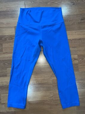 lululemon athletica Bright Blue High-Waist Leggings